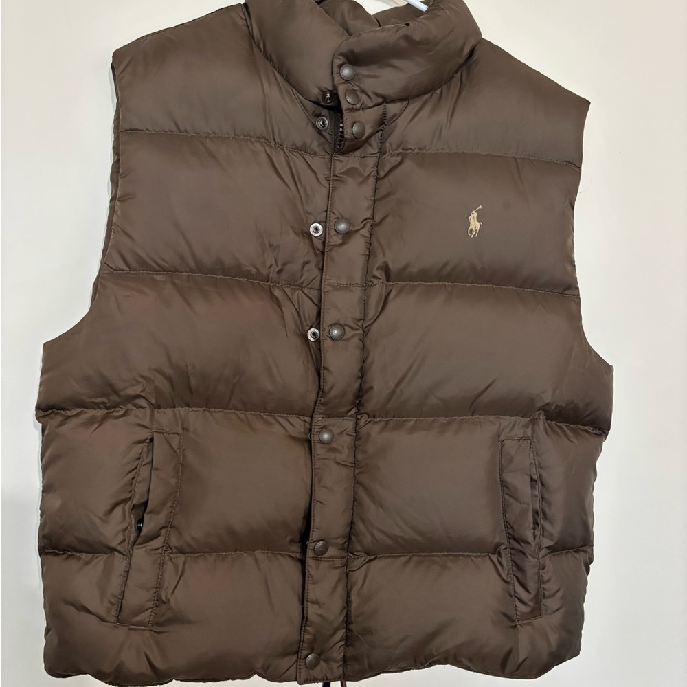 Polo Ralph Lauren Dark Brown Puffer Vest